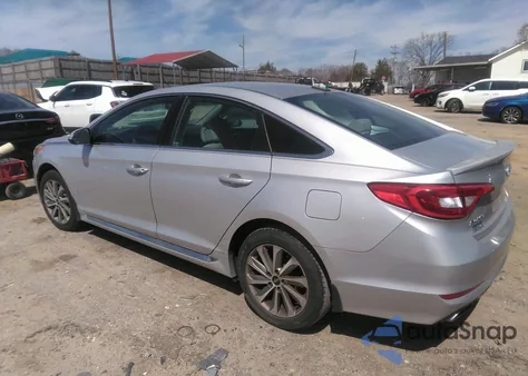 2015 Hyundai Sonata Sport from USA, damaged, VIN 5NPE34AF5FH123408